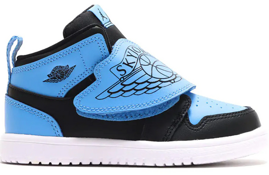 Sky Jordan 1 (TD) - Black University Blue