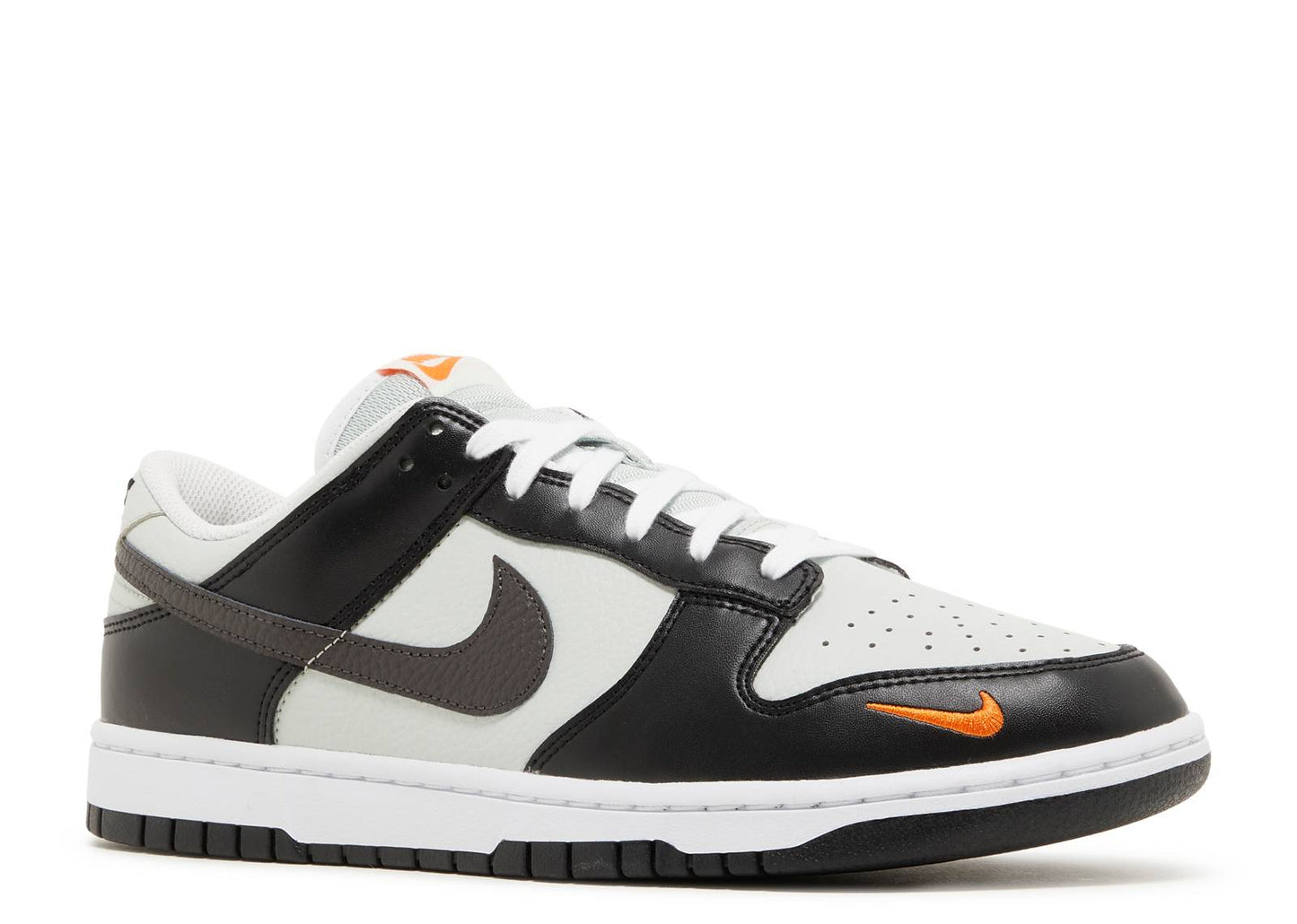 Dunk Low - Black Total Orange Mini Swoosh